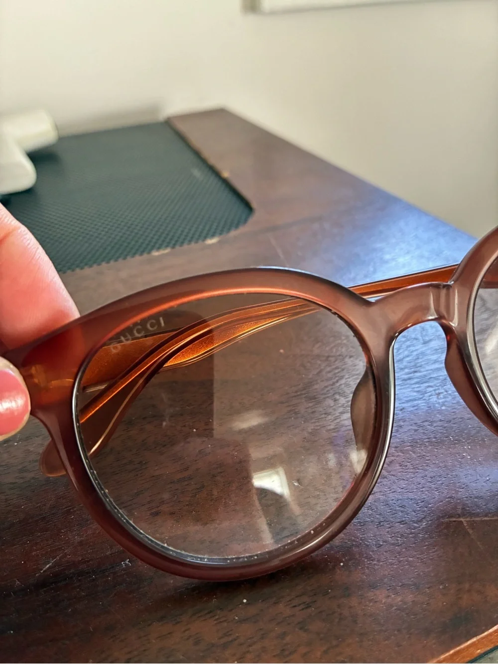 Gucci Round Brown Sunglasses for Women